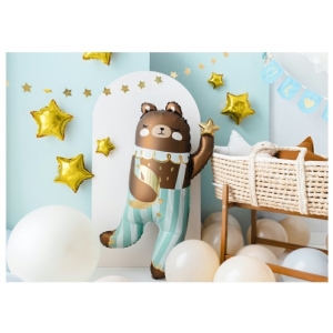 Balnek fliov Medvdek modr 72 x 104 cm