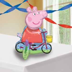 Balnek fliov Multi Peppa Pig na kole 45 x 55 cm