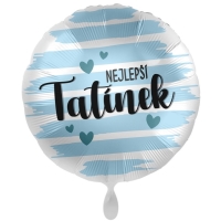 Balnik fliov s pruhmi Nejlep tatnek 43 cm