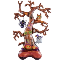 Balnik fliov samostojn Halloween strom 106 x 159 cm
