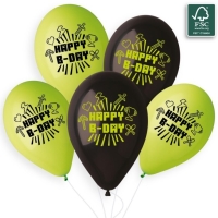 Balnek latexov Happy Birthday TNT 33cm 1ks