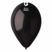 Balónik latexový čierny 30 cm 1 ks