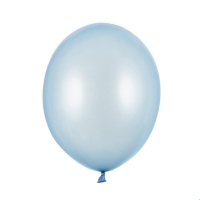 Balnik latexov metalick baby blue 12cm 1 ks