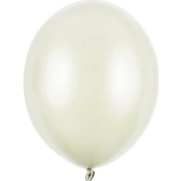 Bal�nek latexov� metalick� ivory 27 cm 1 ks