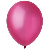 Bal�nek latexov� metalick� magenta 27 cm 1 ks