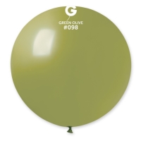 Balón latexový olivový 80 cm, 1 ks