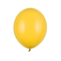 Balónik latexový pastelové medovo žltý 12 cm 1 ks