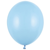Bal�nek latexov� pastelov� baby blue 30 cm 1 ks