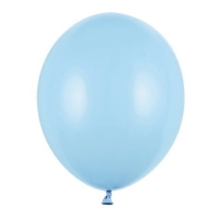 Bal�nek latexov� pastelov� blankytn� modr� 27 cm 1 ks