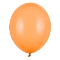 Bal�nek latexov� pastelov� oran�ov� 27 cm 1 ks