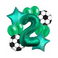 Balnkov buket 2. narozeniny Fotbal