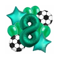 Balnkov buket 8. narozeniny Fotbal