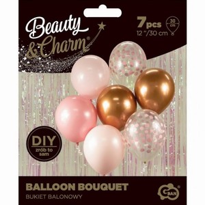 BALNKY latexov Beauty Charm buket rov-Rose Gold