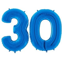 Balnkov set  "30" modr 102 cm