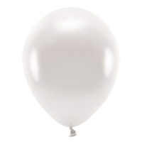 Balnky Eco 26cm metalizovan, perlov (1 balen / 10 ks)