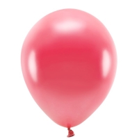 Balnky Eco 30cm metalizovan, svtle erven (1 bal. / 10 ks)