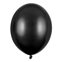 Balnky Strong 27 cm, Metalick ern (1 bal. / 50 ks)