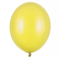 Balnky Strong 27 cm, Metallic Lemon  (1 balen / 10 ks)