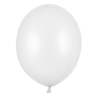 Balonky Strong 30cm, Metallic Pure White (1 bal. / 10 ks)