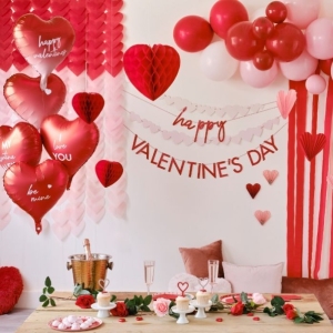 Balnky latexov Valentines day 30 cm 5 ks