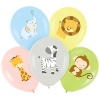 Balniky latexov Baby Animals 30 cm 5 ks