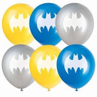 Balóniky latexové Batman 30 cm, 8 ks