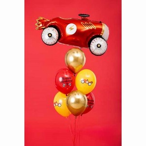 BALNKY latexov Happy Birthday Car mix 30cm 50ks