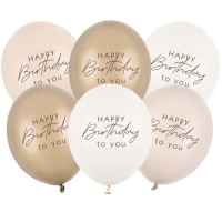 Balnky latexov HB to you bov mix 30 cm 6 ks
