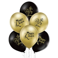 Balónky latexové Party Queen 30 cm 6 ks