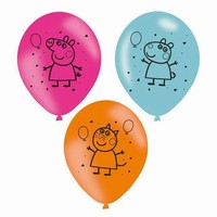Balniky latexov Prasiatko Peppa 6 ks
