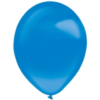 Balóniky latexové dekoratérske Crystal modré 35 cm 50 ks