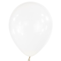 Balniky latexov dekoratrske Crystal transparent 27,5 cm 50 ks