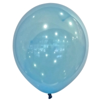 Balóniky latexové dekoratérske Droplets modré 13 cm, 100 ks