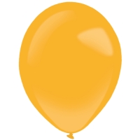 Balóniky latexové dekoratérske Fashion oranžové 27,5 cm (50 ks)
