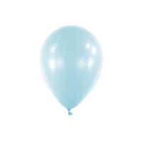 Balóniky latexové dekoratérske Macaron nebesky modré 13 cm 100 ks