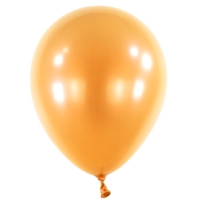 Balóniky latexové dekoratérske Pearl oranžové 35 cm, 50 ks