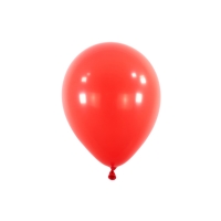 Balóniky latexové dekoratérske Standard červené 12 cm, 100 ks