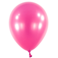 Balniky latexov dekoratrske metalick magenta 35 cm, 50 ks