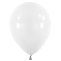 Balniky latexov dekoratrske pastelov biele 35 cm, 50 ks