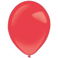 Balóniky latexové dekoratérske pastelové červené 27,5 cm 50 ks