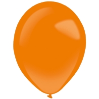Balniky latexov dekoratrske pastelov oranov 27,5 cm 50 ks