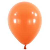 Balóniky latexové dekoratérske pastelové oranžové 35 cm, 50 ks