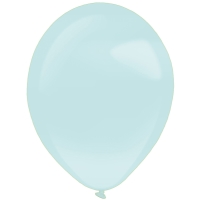 Balóniky latexové dekoratérske perleťové mintové 35 cm, 50 ks
