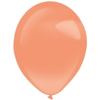 Balóniky latexové dekoratérske perleťové oranžové 27,5 cm (50 ks)