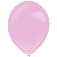 Balóniky latexové dekoratérske perleťové ružové 27,5 cm (50 ks)