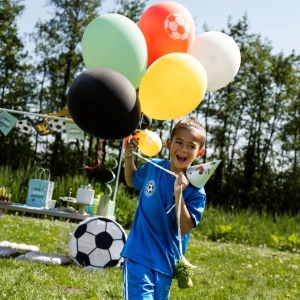 Balnky latexov Fotbal 33 cm 6 ks