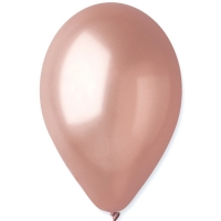 Balnky latexov metalick rosegold 30cm 100ks