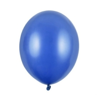 Balóniky latexové metalické tmavo modré 23 cm 100 ks