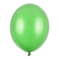 Balniky latexov metalick zelen jablko 23 cm 1ks