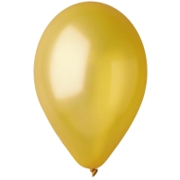 Balnky latexov metalick zlat 30cm 100ks